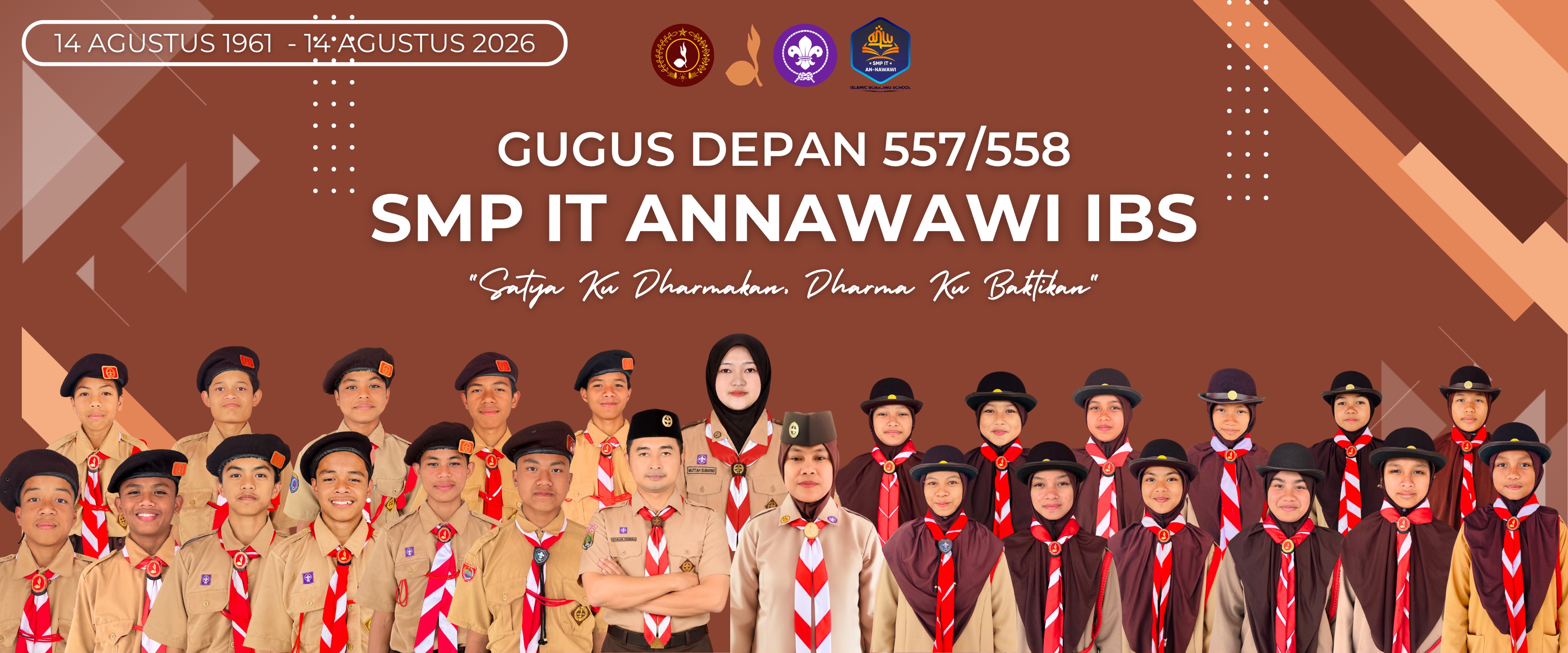 Semangat Mengabd : Tim Utusan Gudep 557/558 SMP IT An Nawawi IBS Unjuk Gigi di Lapangan Eremerasa