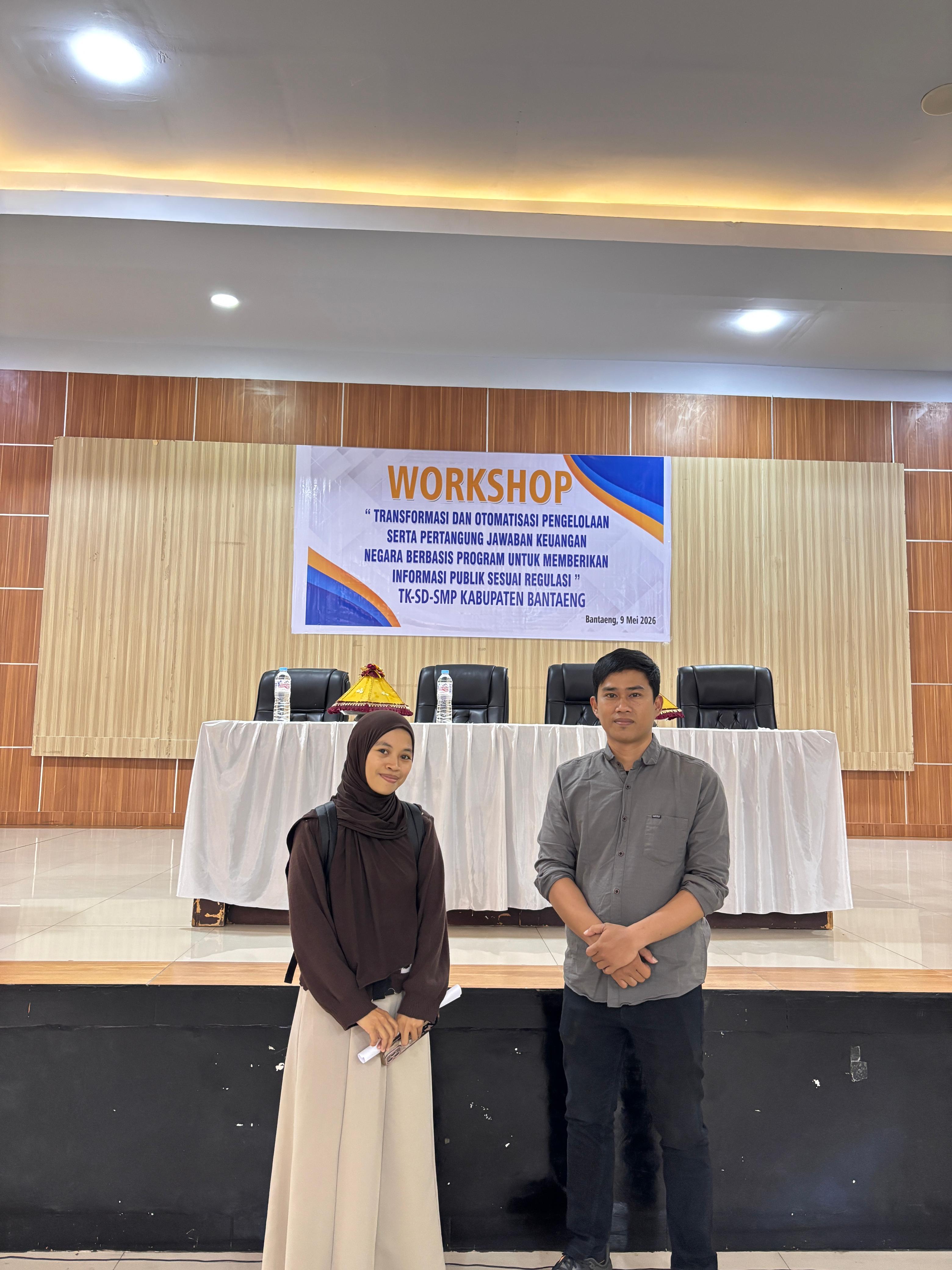 Tingkatkan Kualitas Tata Kelola Keuangan, An-Nawawi Islamic Boarding School utus dua orang Pendidik Hadiri Workshop Transformasi Digital