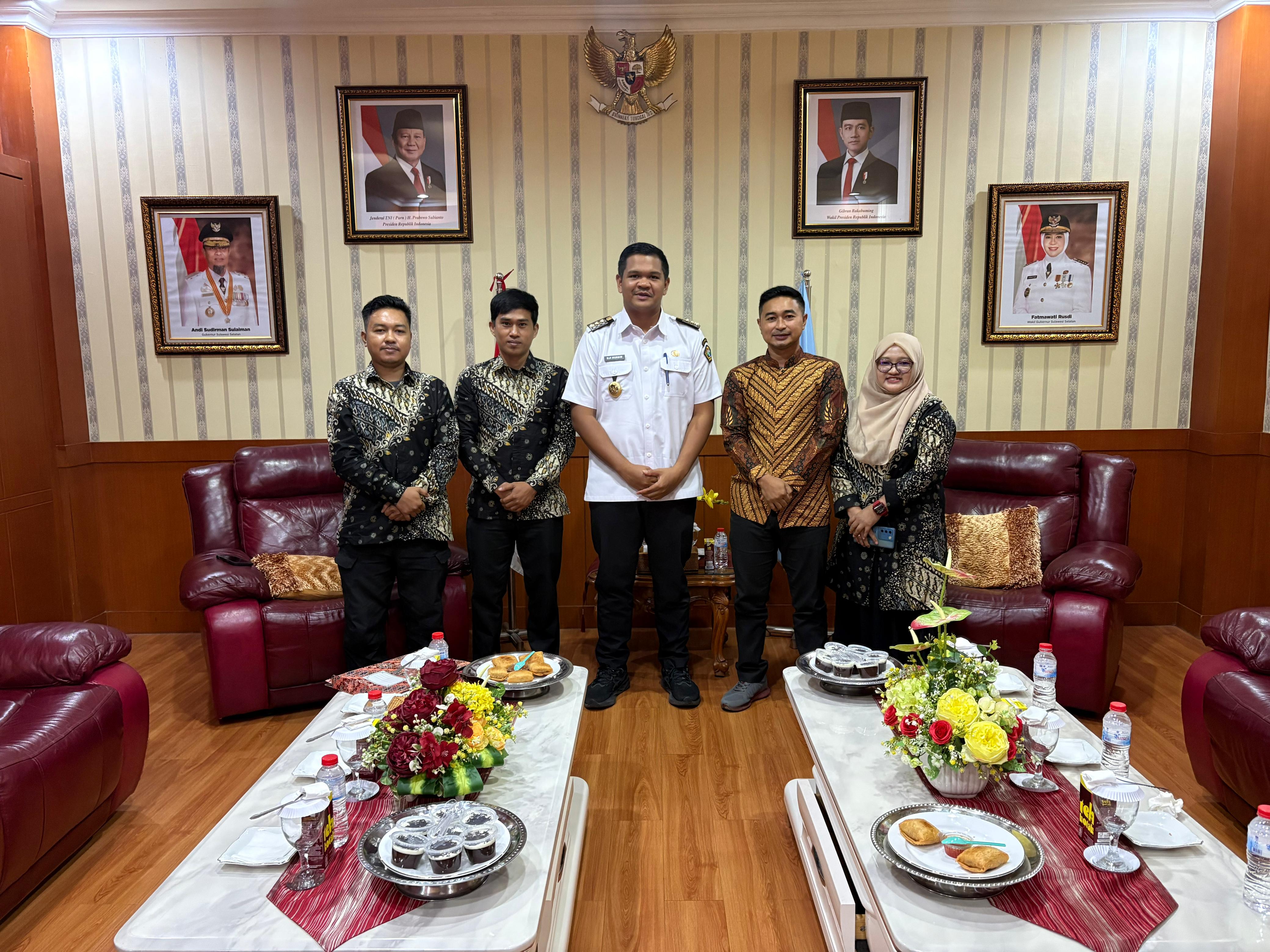 Audiensi An-Nawawi Islamic Boarding School dengan Bapak Bupati Bantaeng M. Fathul Fauziy Nurdin, M.I.Kom
